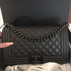 Chanel So Black Boy Bag